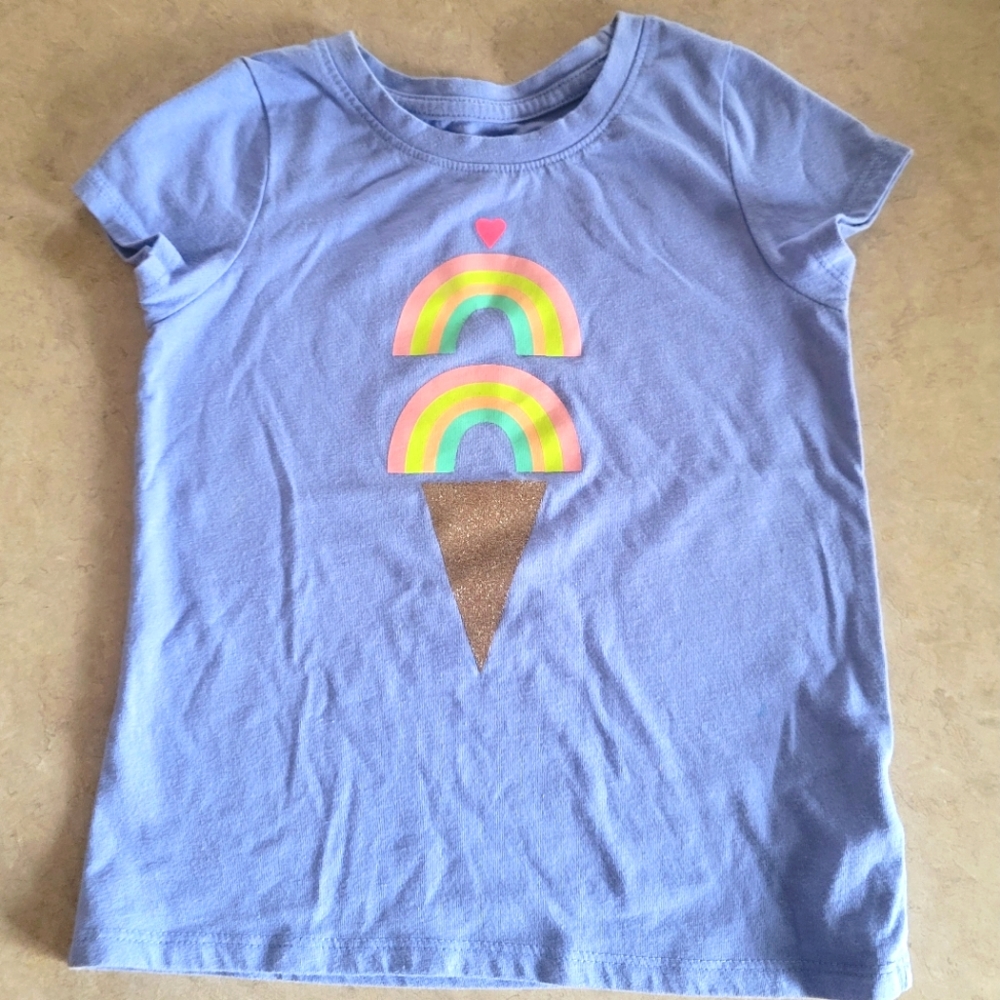 Girls Cat And Jack Tshirt 5T